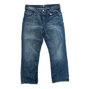 7 for all Mankind Slouchy Jeans, USA made, Sz 32